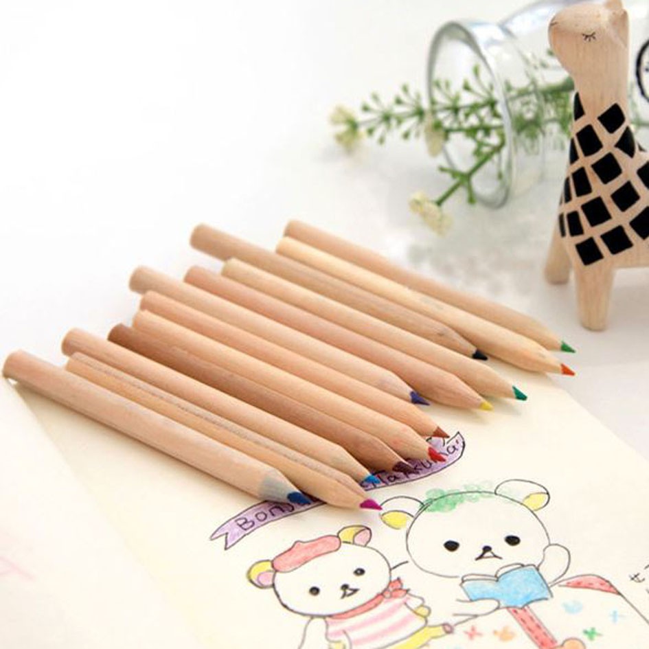 OILA pensil warna motif kartun anak kecil cute girl pencil color (4G5) spe042