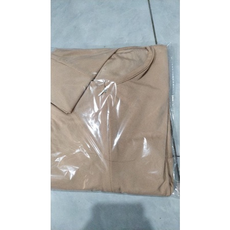 Kutung Inner Long Panjang 143 Cm Jersey Polos Tanpa Lengan