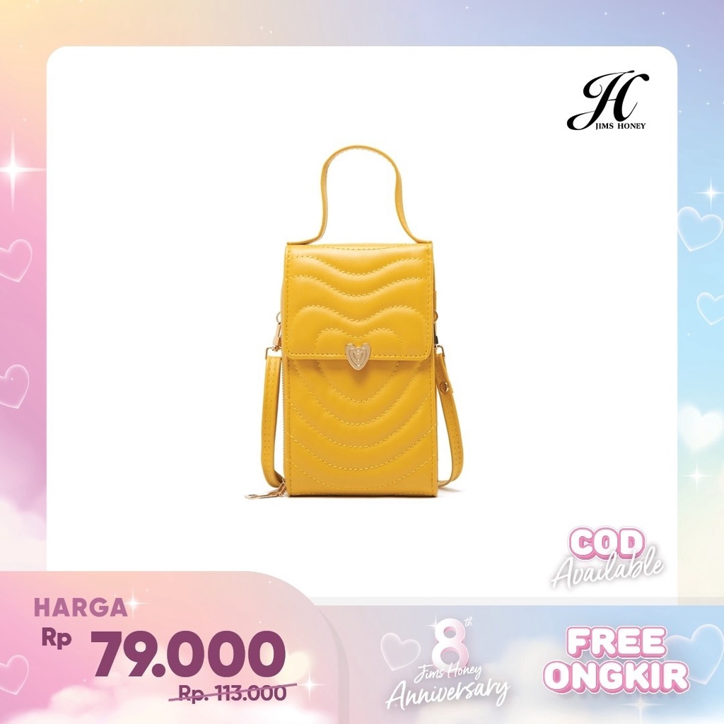 JIMS HONEY AISHITERU MINI BAG tas selempang mini import murah tas hp anak remaja jimshoney demak