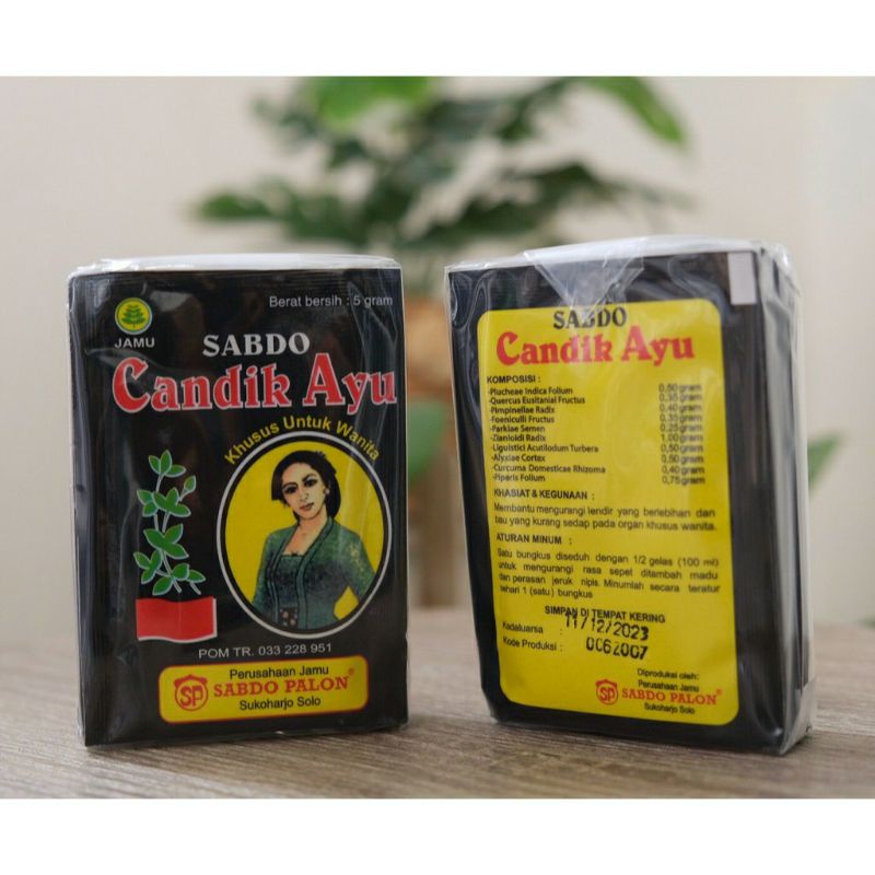 Sabdo Palon Jamu Serbuk Sabdo Candik Ayu Khusus Wanita ( 1pack isi 10 sachet)