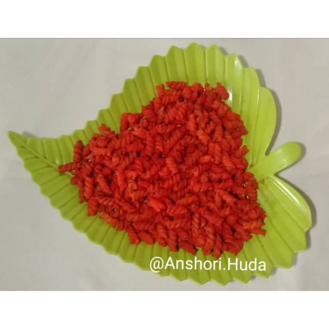 

Makaroni Ulir / Makaroni Spiral Daun Jeruk 500gram