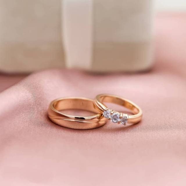 Cincin Kawin Couple Nikah Lamaran Tunangan Perak Couple Ring By Alfath Jewelry