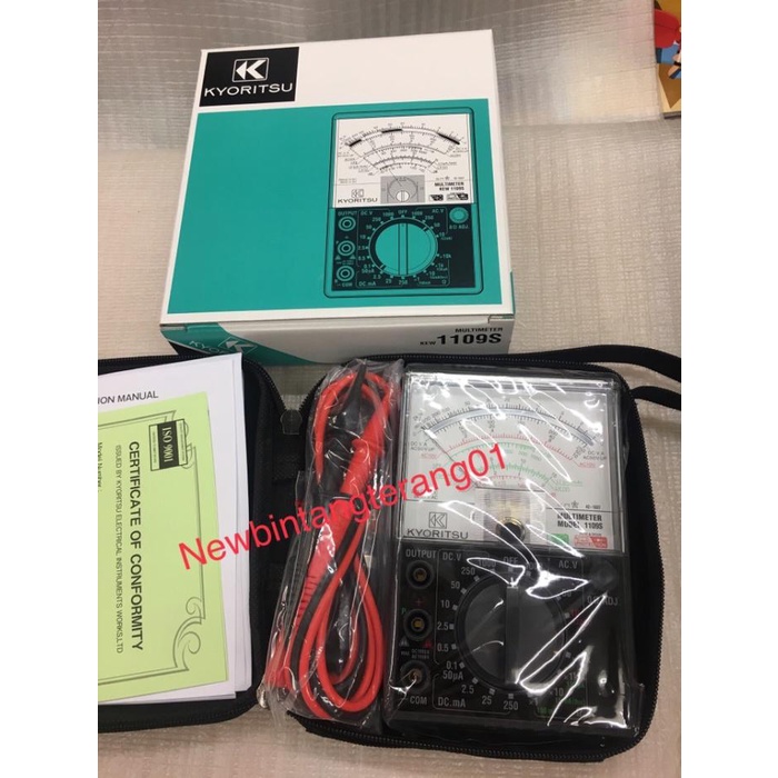 Analog Multimeter Kyoritsu 1109S