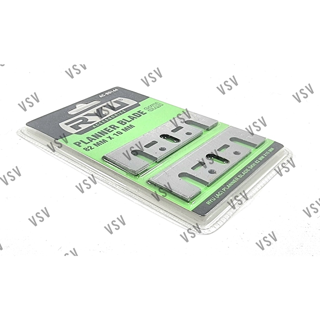 RYU Mata Planner SKH 82mm x 10mm Planner Blade Mata Mesin Serut Kayu