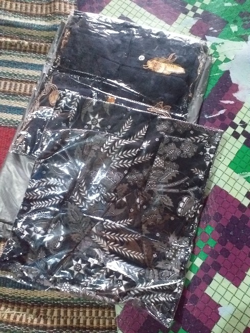Kemeja Batik Lengan Panjang Size M L Xl Xxl Xxxl