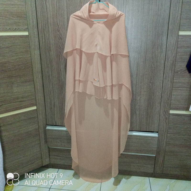 bundling 2 khimar syar'i preloved sisesa