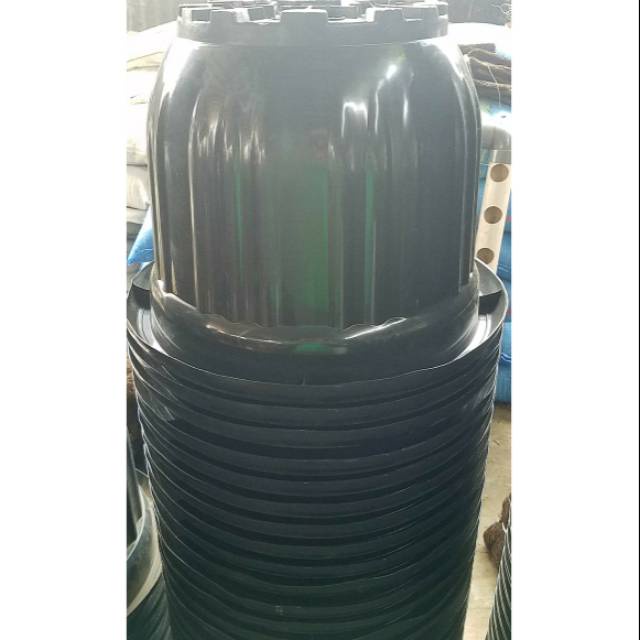 Indiemarkeet Pot Bunga Besar Jumbo 50 Cm - Pot Bunga Jumbo Besar / Pot Tanaman Besar / Pot Gloria 50