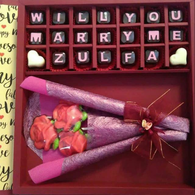 

Buket cokelat