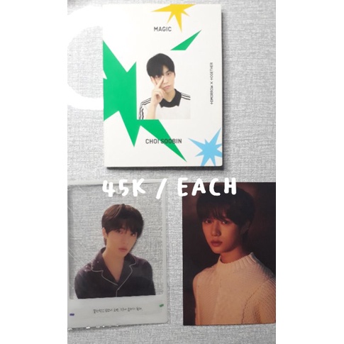PHOTOCARD TXT ETERNITY MAGIC MPC NYEL