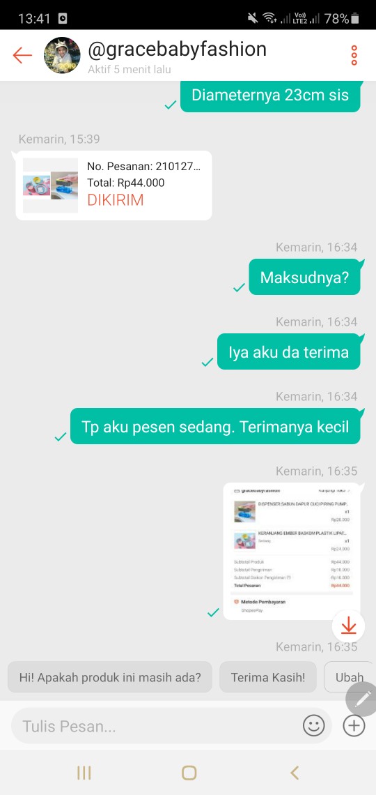 Keranjang Ember Baskom Plastik Lipat Portabel Model Gantung Hemat