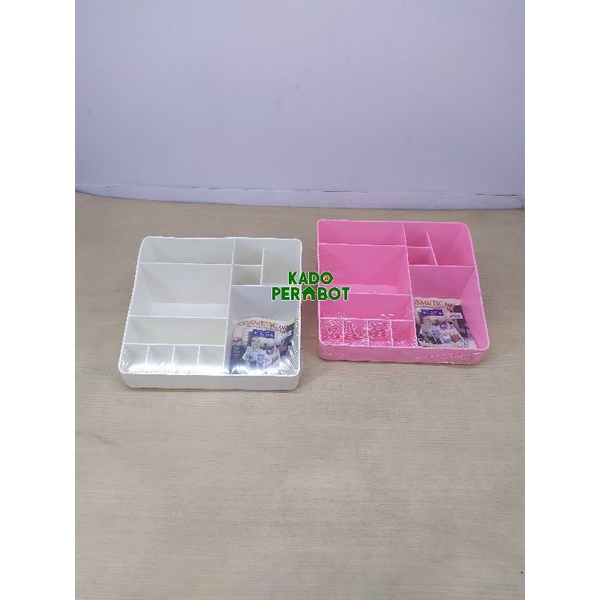 tempat kosmetik LuckyStar - tray penyimpan kosmetik - tempat make up