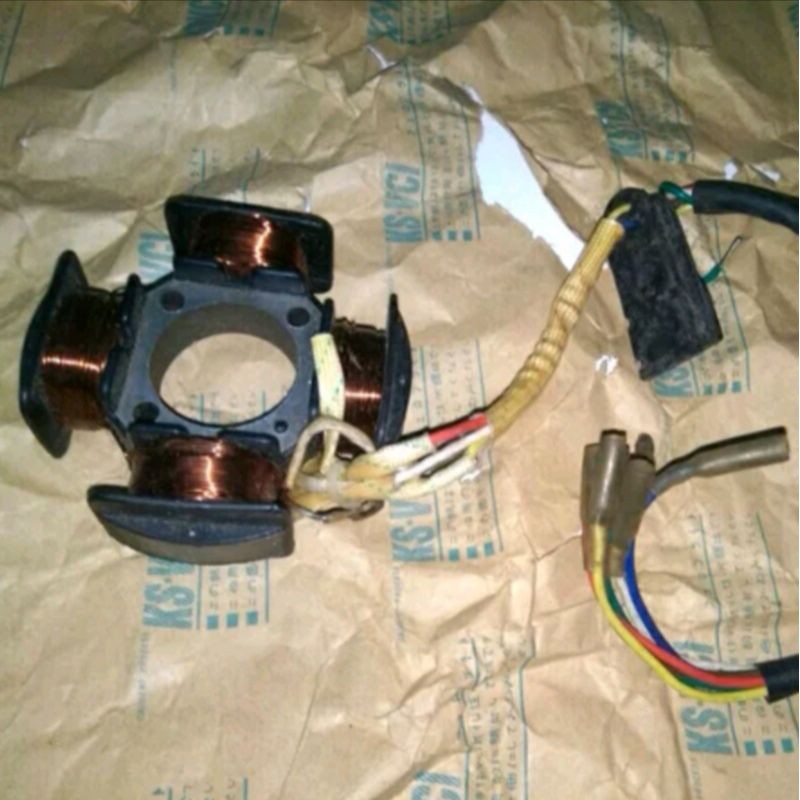 Spul Assy Honda GL PRO platina 4kk original baru japan