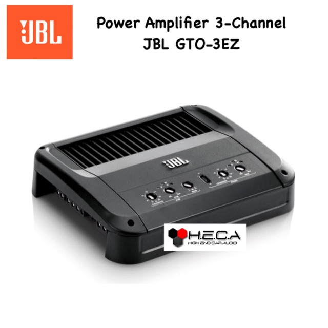 JBL GTO-3EZ Power Amplifier 3Ch Channel GTO3EZ Class AB/D