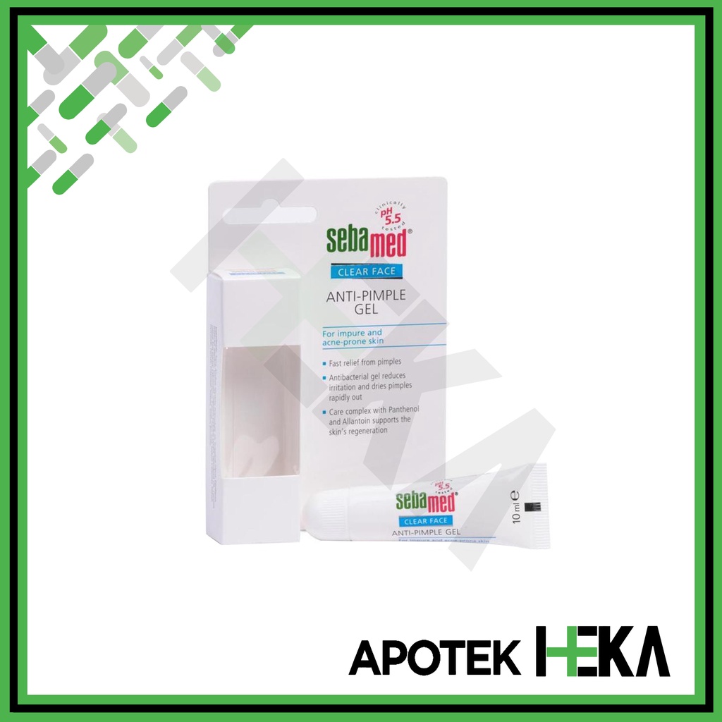 Sebamed Clear Face Anti Pimple Gel 10 ml - Krim Jerawat (SEMARANG)