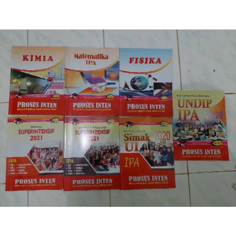 Preloved Buku Inten 2021