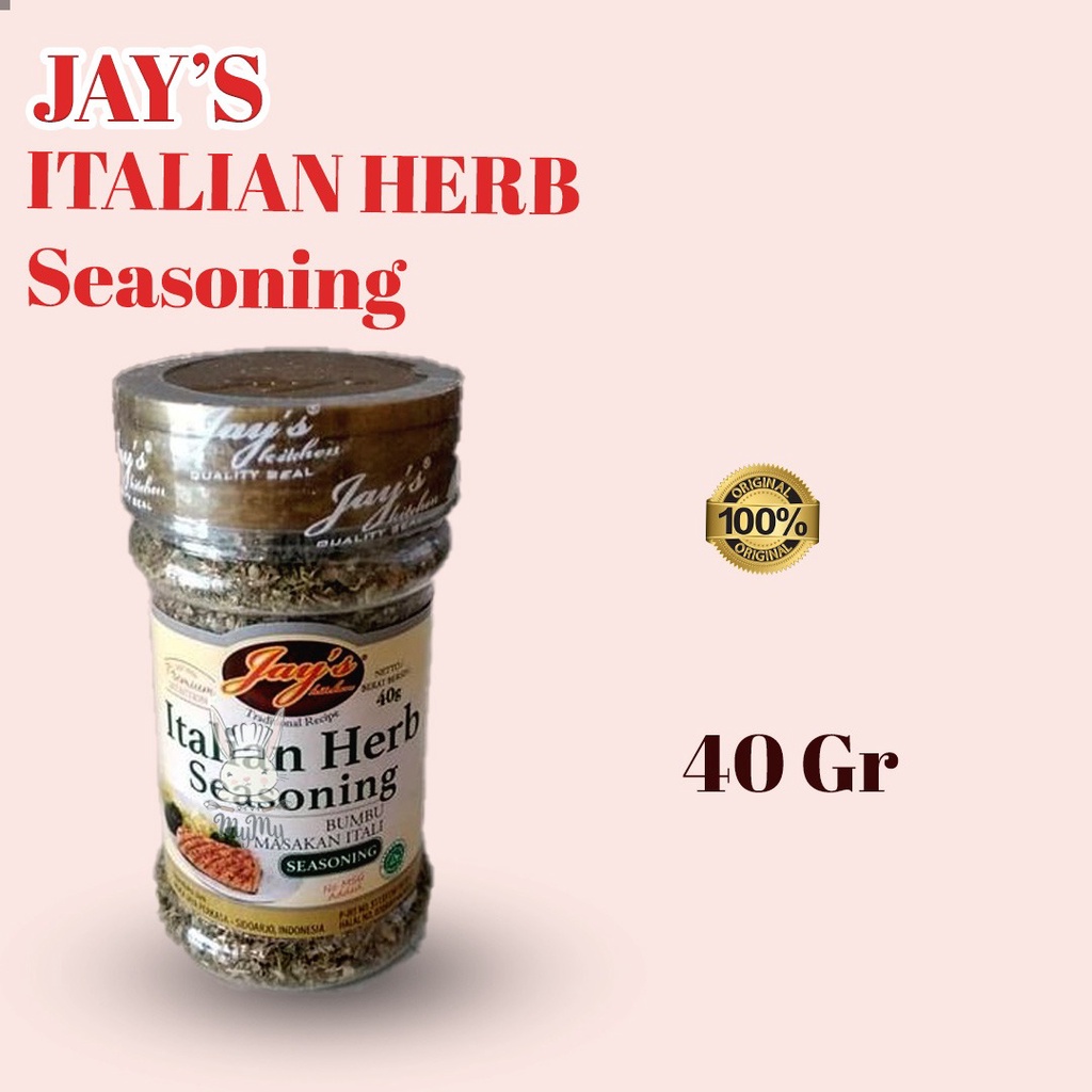 

Jay's Italian Herb Seasoning 40 gr