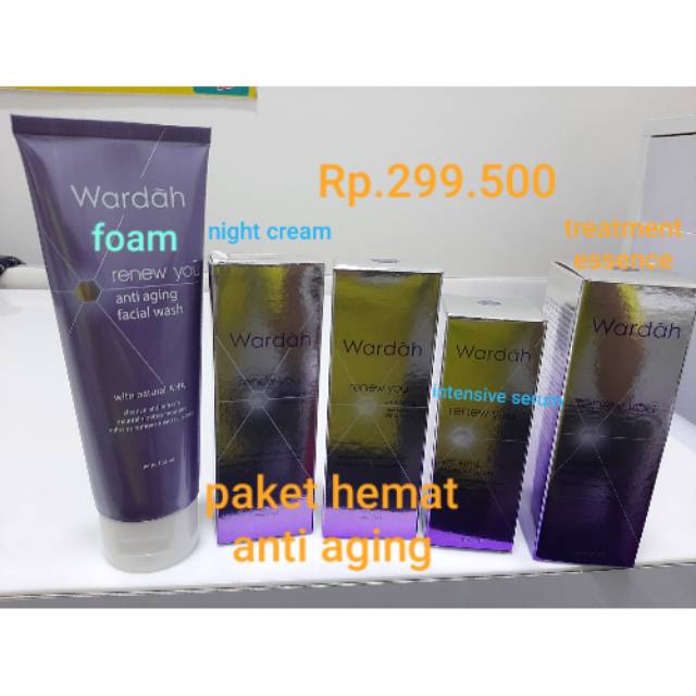 Wardah paket hemat anti aging