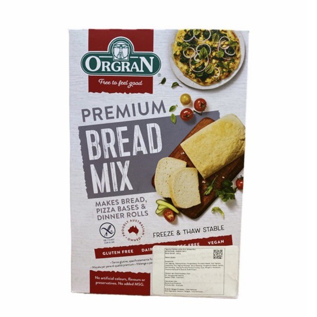Orgran Gluten Free Premium Bread Mix 450gr