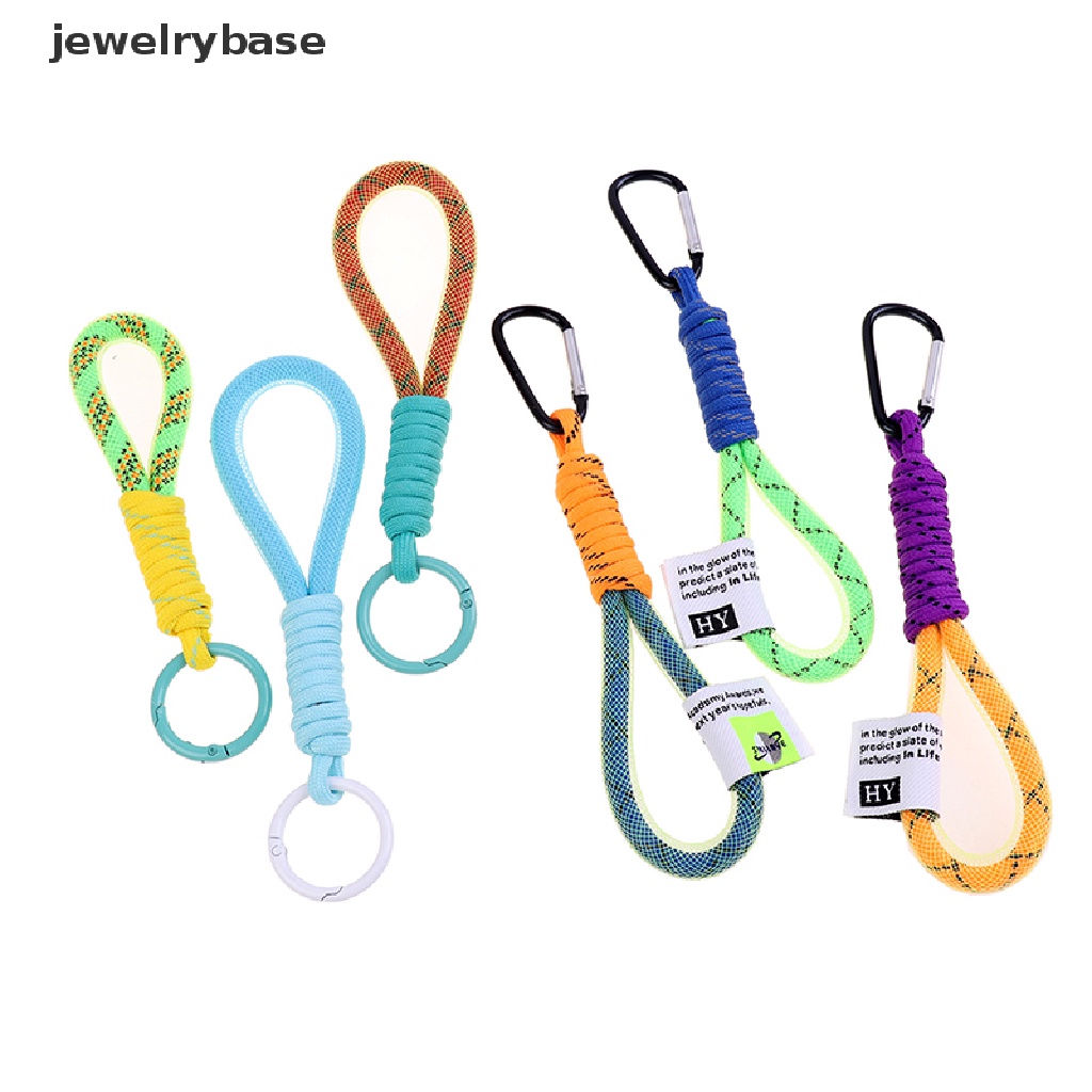 Tali Lanyard Model Gantung Bahan Mesh Kepang Fluorescent Untuk Case Ponsel