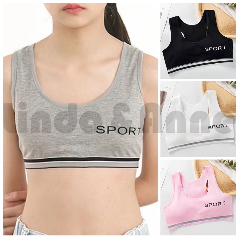 Bra Sport Anak Perempuan Fashion Import - Bra Sport Remaja Pakaian Dalam Miniset