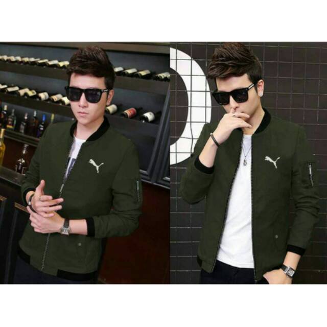 JAKET PRIA BOMBER PUMA