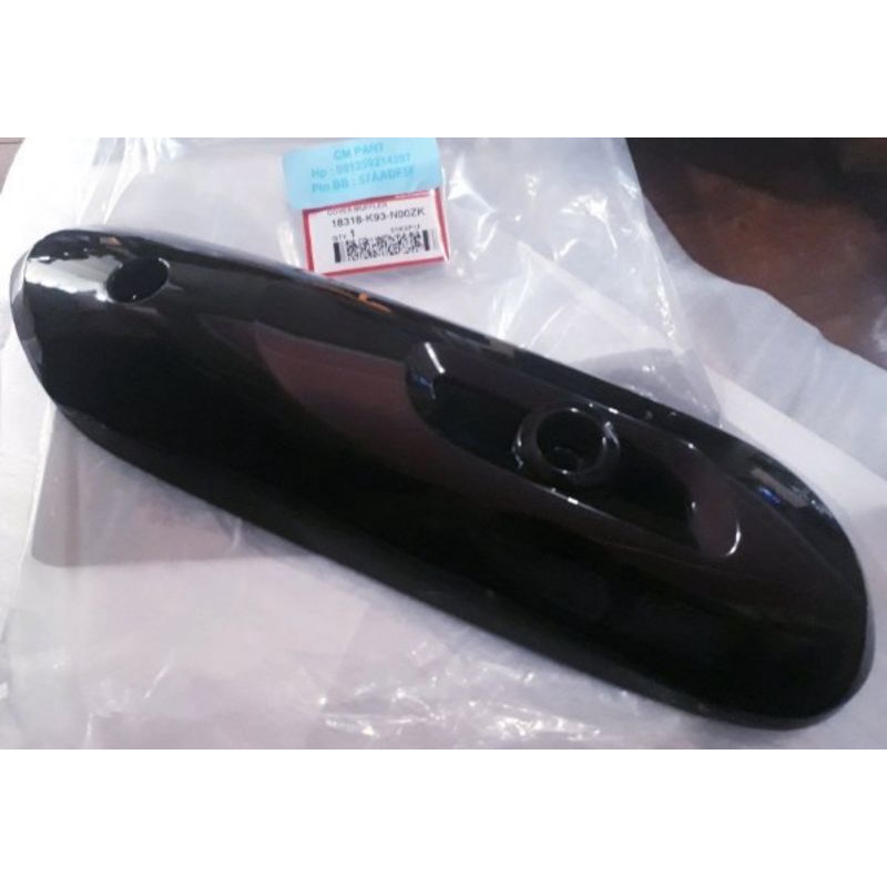 COVER KNALPOT SCOOPY 2017 2018 2019 2020 ORI 18318K93N00ZK