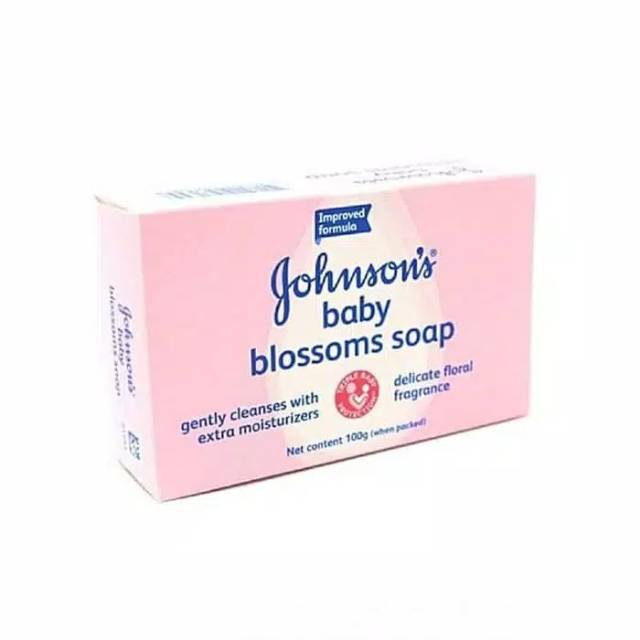 Johnson's baby soap 100gr (pink/putih)