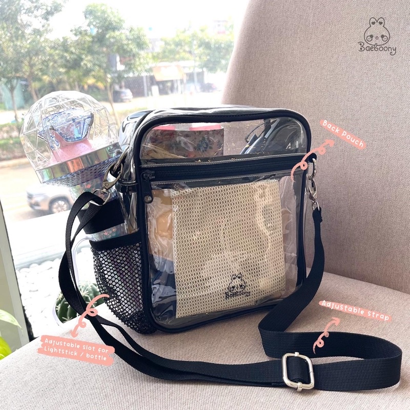 Boo PVC Bag by Baeboony || Tas Konser PVC Concert Bag