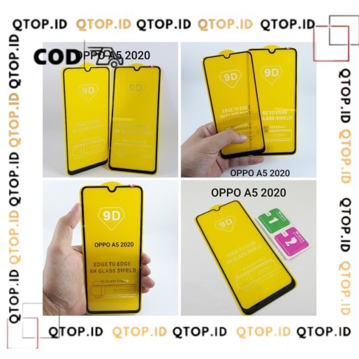 TEMPERED GLASS FULL 5D/ 9D NON PCK OPPO RENO 4F, NEO 9, K3, RENO 2, RENO3 Pro, RENO 6,6, F9 PRO