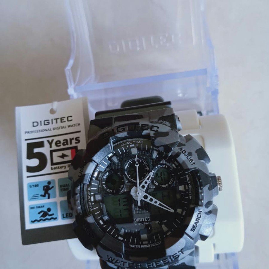 JAM TANGAN DIGITEC 2072T ORIGINAL