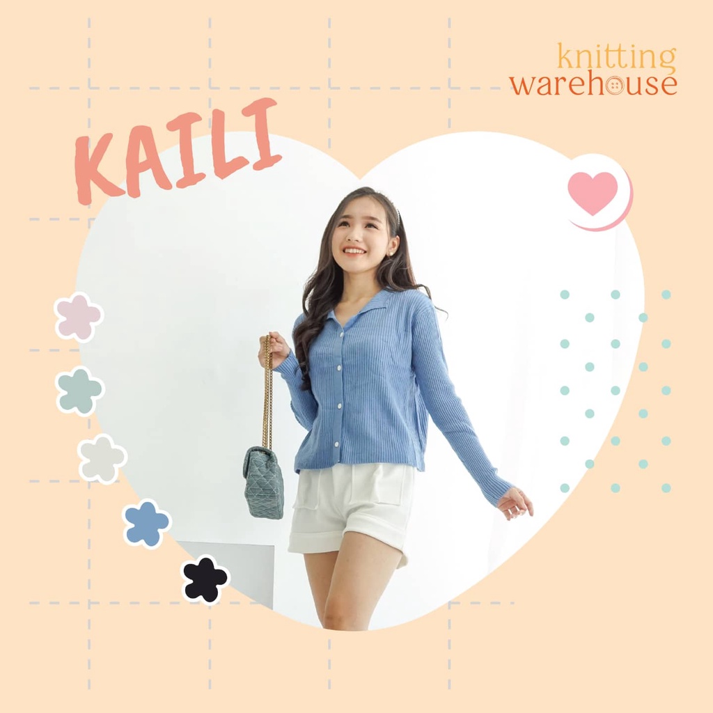 Kaili Cardigan Top Soft Knit Import TM (D4)