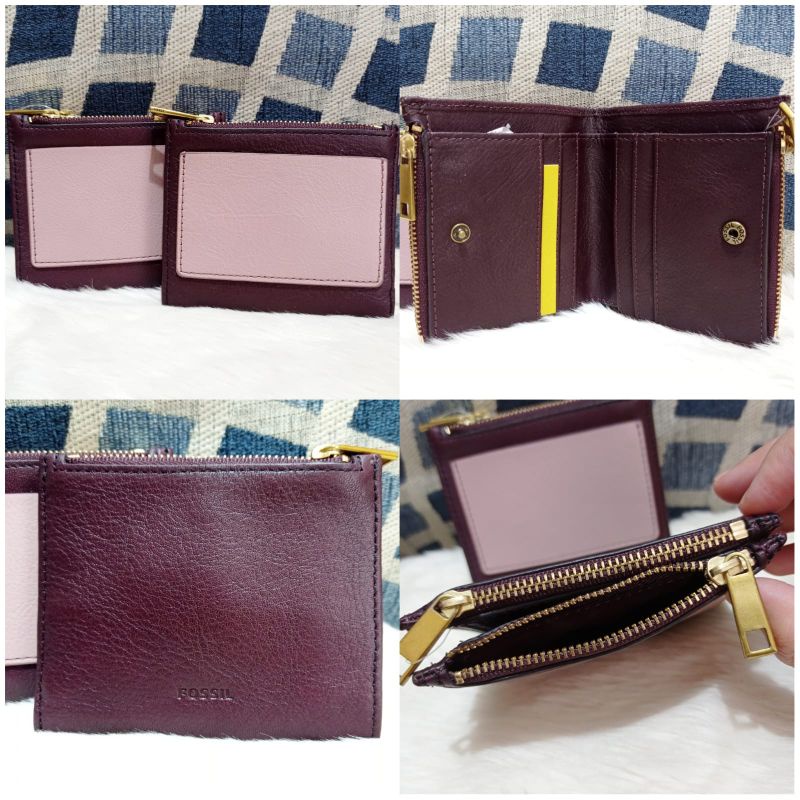 Dompet FossilOriginal Shelby Mini Multi Fig New Original