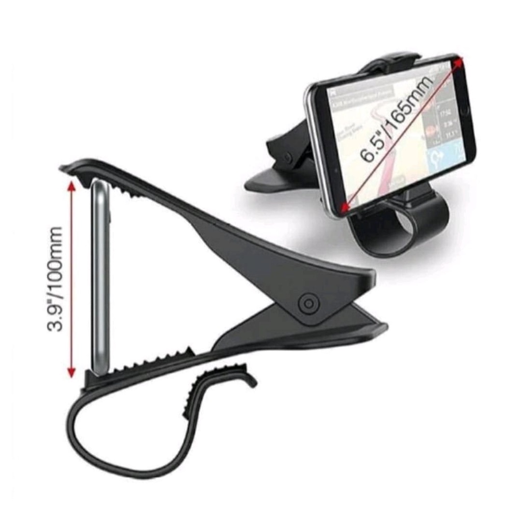 Penjepit Handphone Otomatis Dashboard Di Mobil Dashboard Stand Handphone original-Car Phone Holder Mobil Jepit 360 Drajat-Penyangga Handphone Stand Car Mount-Dudukan Hp-Holder Universal All Smartphone Android Ios Tatakan GPS Car 360°