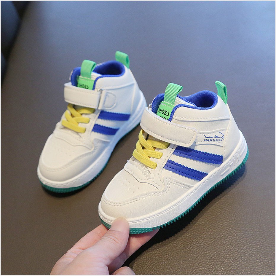 ChubbyGlory SH20150 Bisa COD Sepatu Sneakers Anak 1 Tahun - 6 Tahun Import Terbaru Anti Slip dengan Strap Perekat Size 21-32