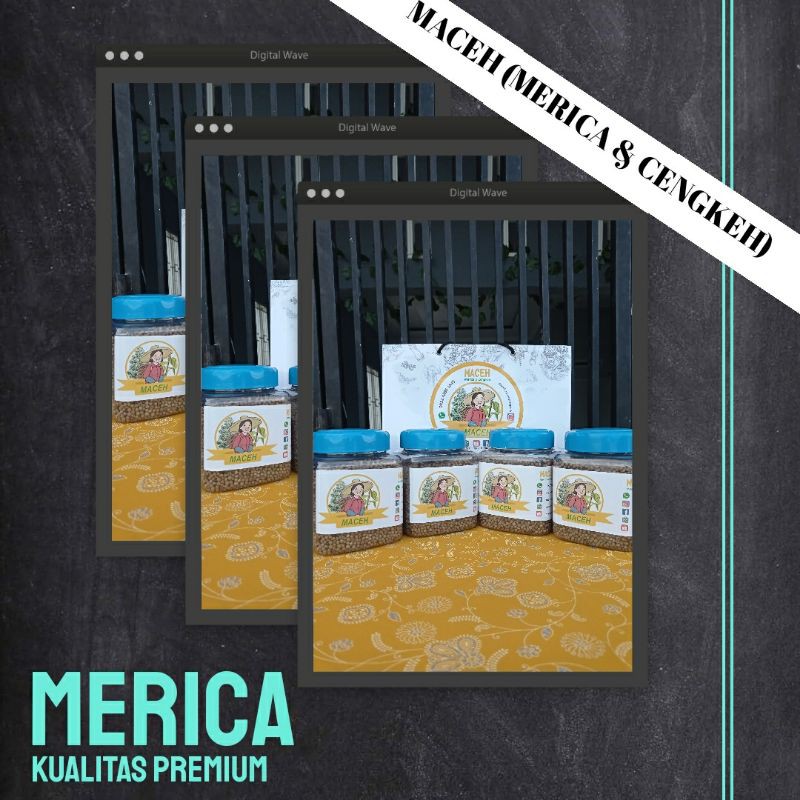 

Merica Kemasan Toples Besar