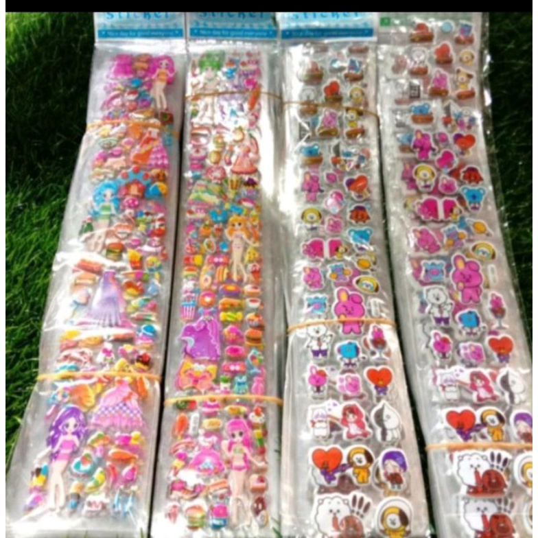 

stiker anak timbul, panjang 30cm