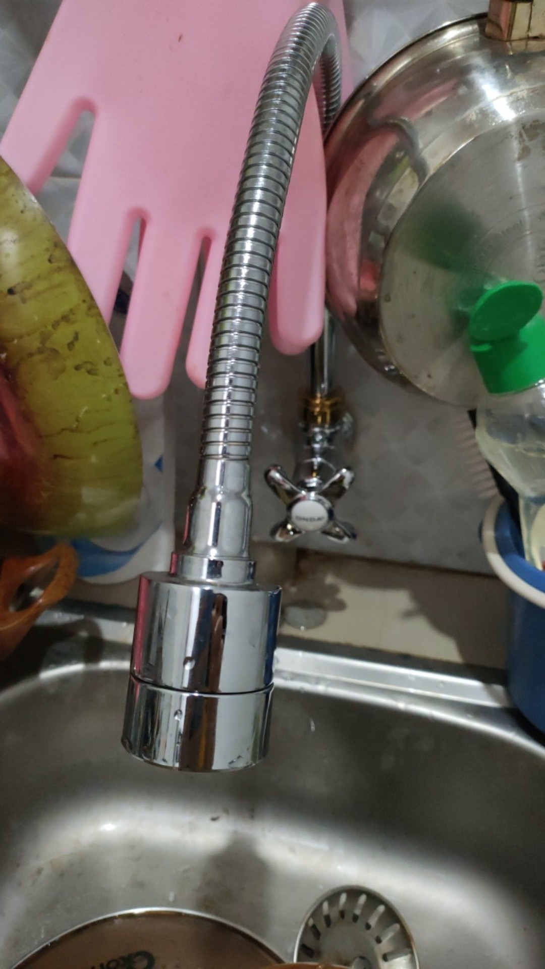 Onda V 689 Gwc 1/2 Keran Dapur (kran Leher Angsa Fleksibel)