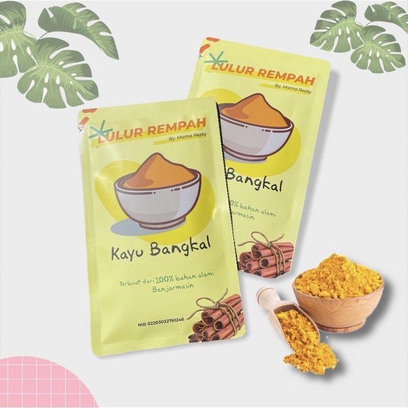 Lulur Rempah Kayu Bangkal 10gr