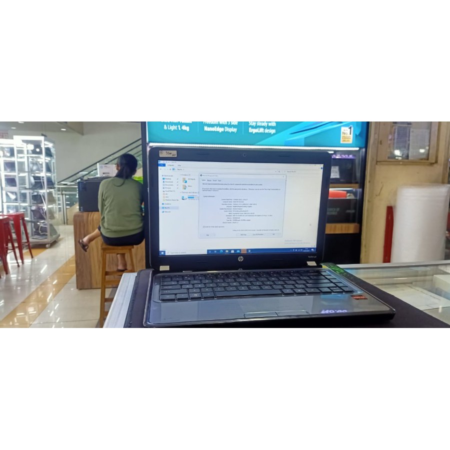 Laptop HP AMD4 RAM 4gb 4 hardisk 500gb 500 gb Murah