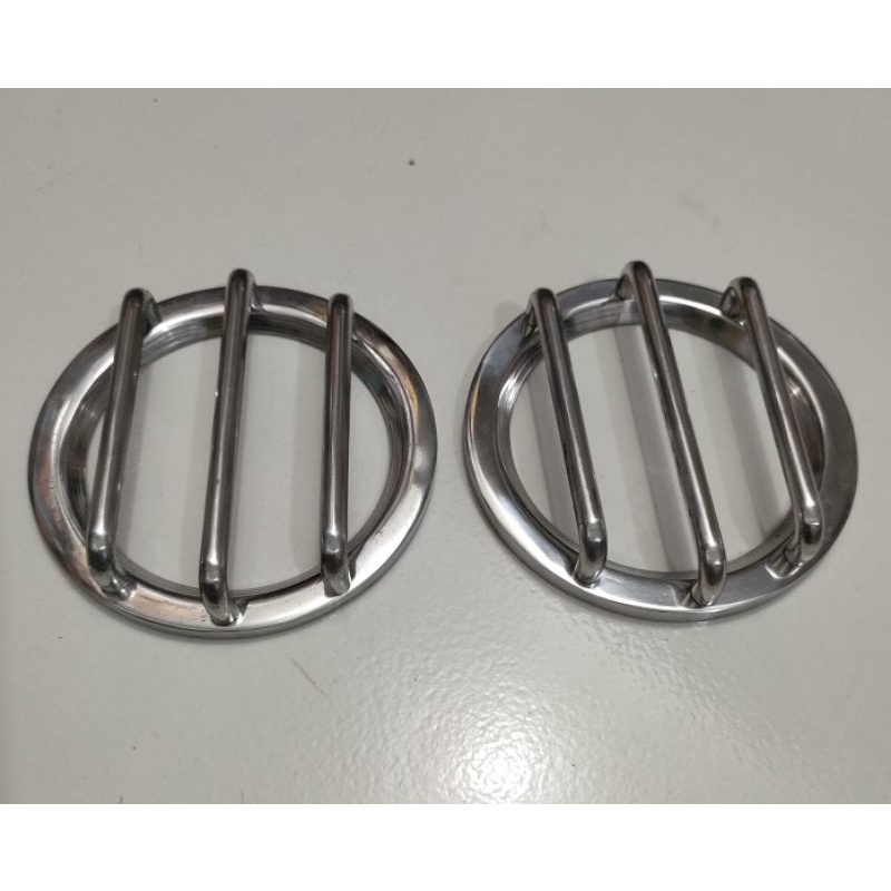 gril Speker 3 inch/ tutup speaker 3 inch bahan aluminium (1set 2pc)