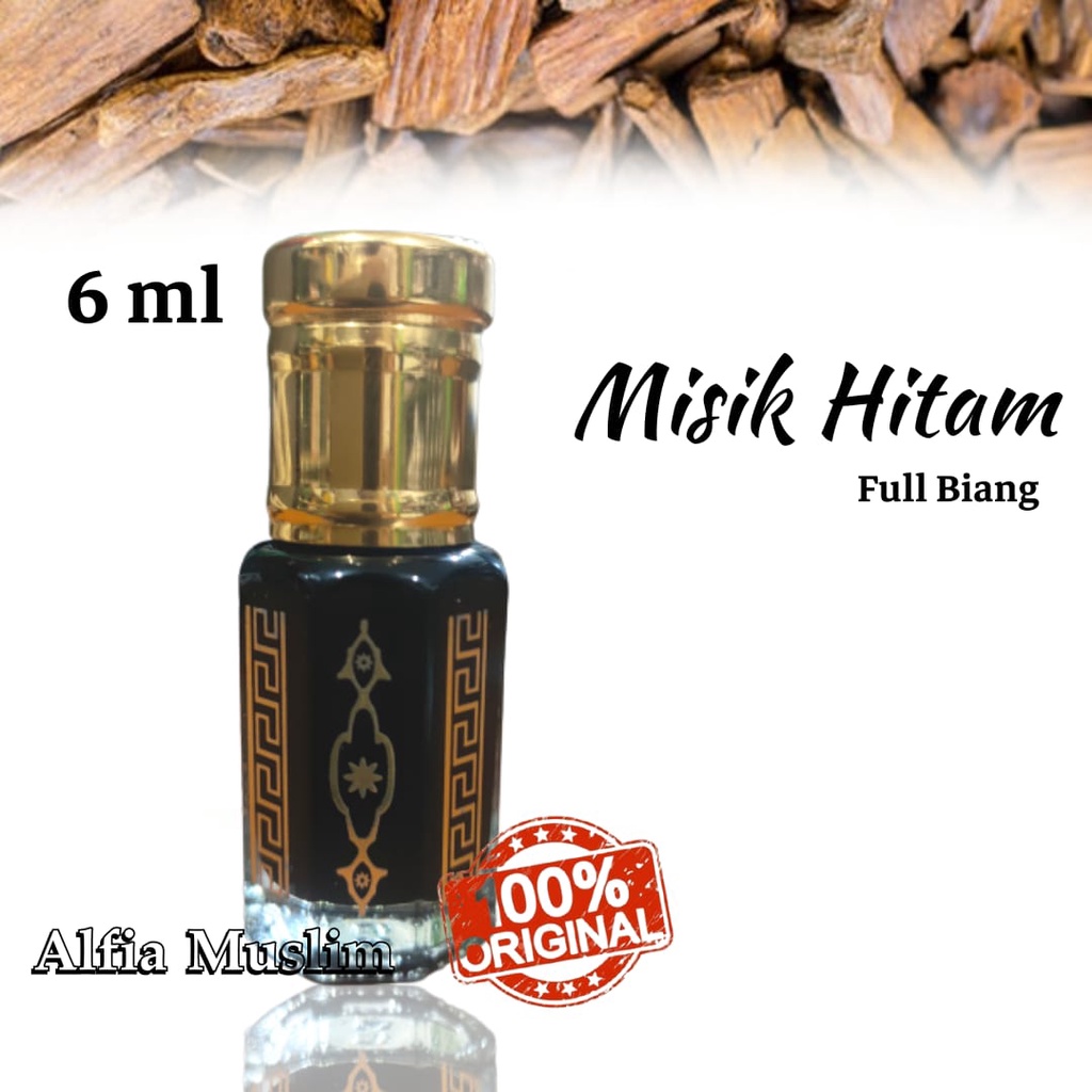 Parfum Saudi Hajar Aswad Full Biang 6 ml Dan 3 ml Aroma Saudi Exclusiv