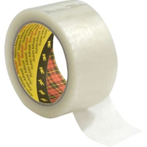 

perekat-pengikat- 3m isolasi lakban bening premium scotch packaging tape 311- 48mm x100m -pengikat-