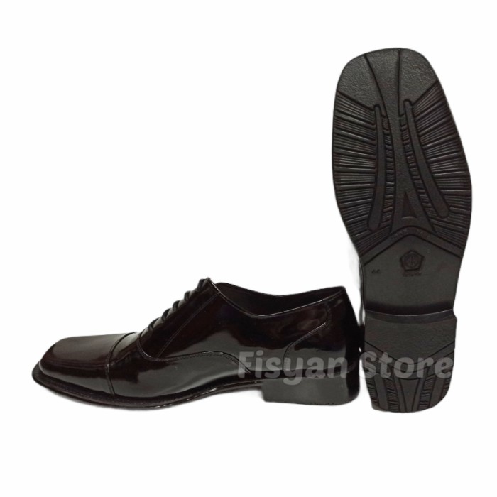 Sepatu PDH Exlusive Hitam Mengkilap AR 2056