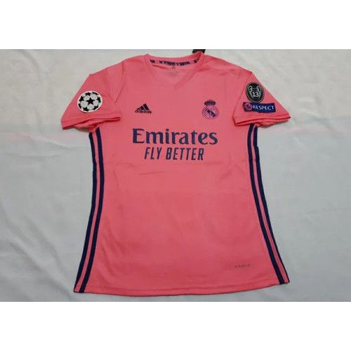 Jersey Real Madrid Away 2020/2021 Full Patch UCL