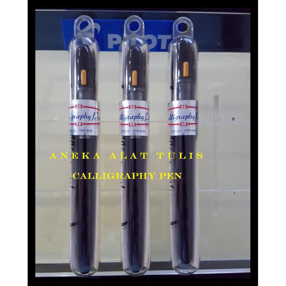 

BAYAR DI TEMPAT (COD) PILOT CALLIGRAPHY PEN / FOUNTAIN PEN FCP-B - BROAD KODE 1480