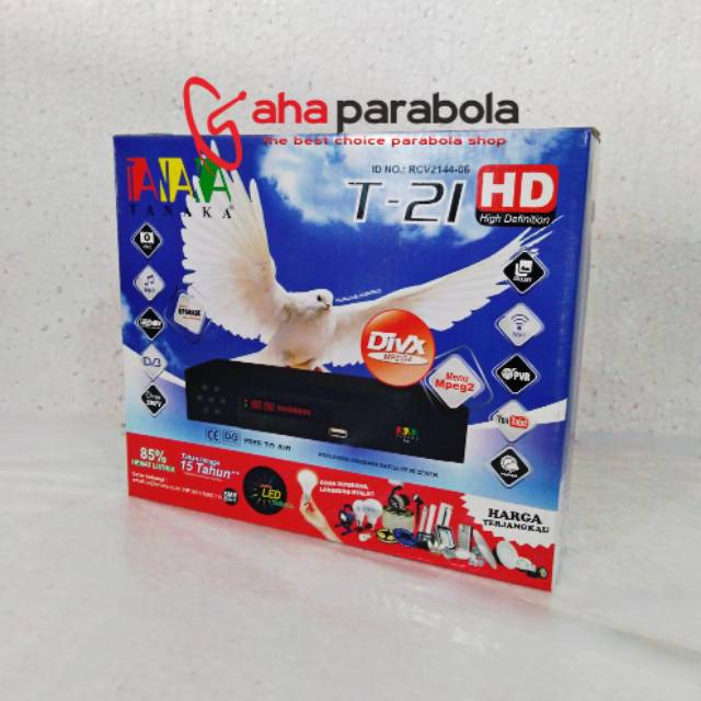 Receiver Parabola Merk Tanaka T21 Merpati HD