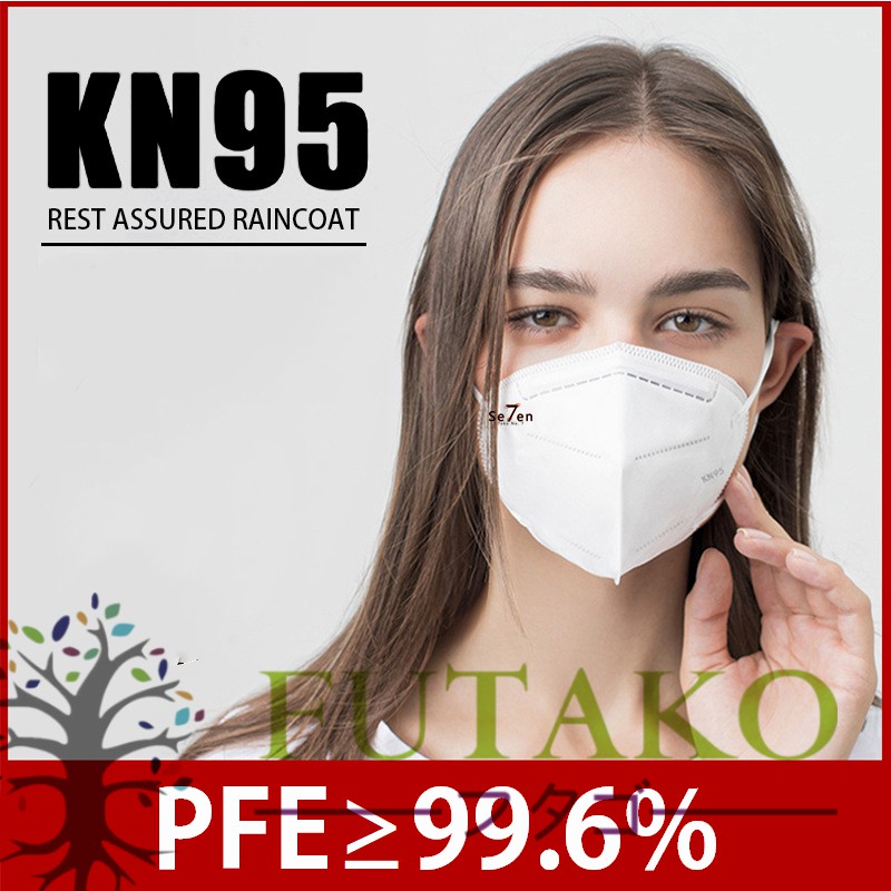 FUTAKO Masker KN95 Masker KN 95 Masker 5 Lapis Masker Anti Virus 10 PCS