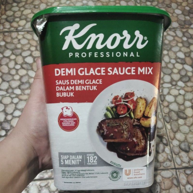 

KNORR DEMI GLACE (DEMIGLACE) SAUCE MIX 1KG