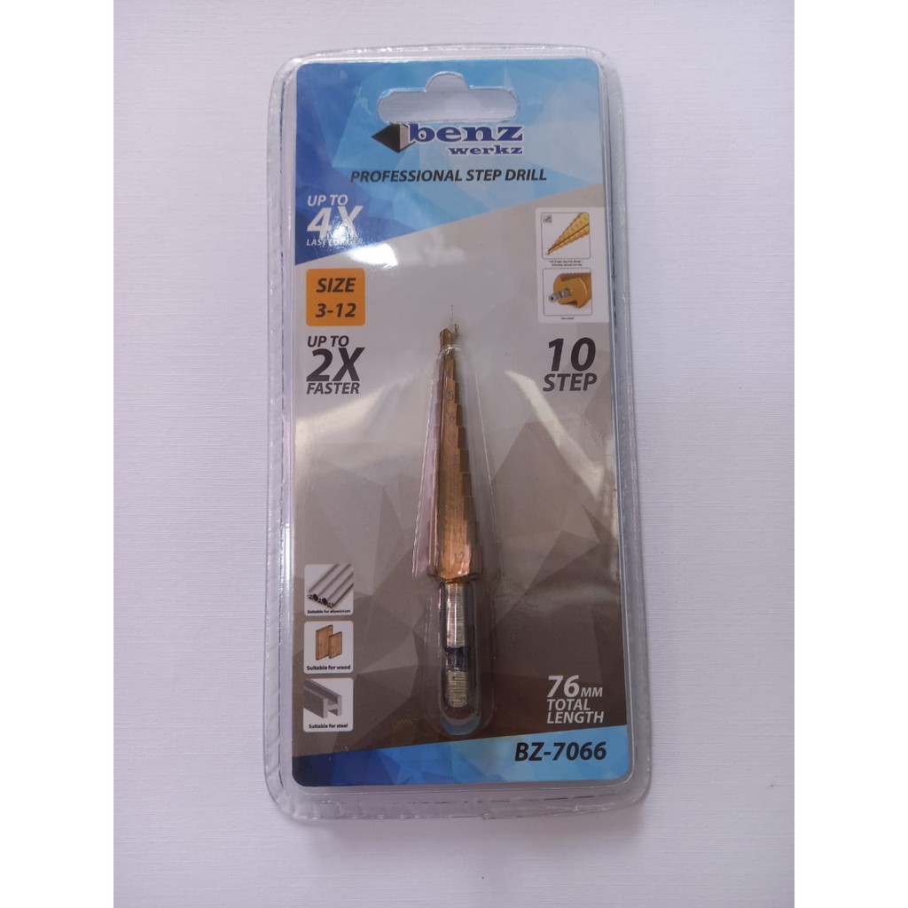 MATA BOR BESI PAGODA 3-12MM MERK BENZ / MATA BOR PAGODA / MATA BOR SPIRAL