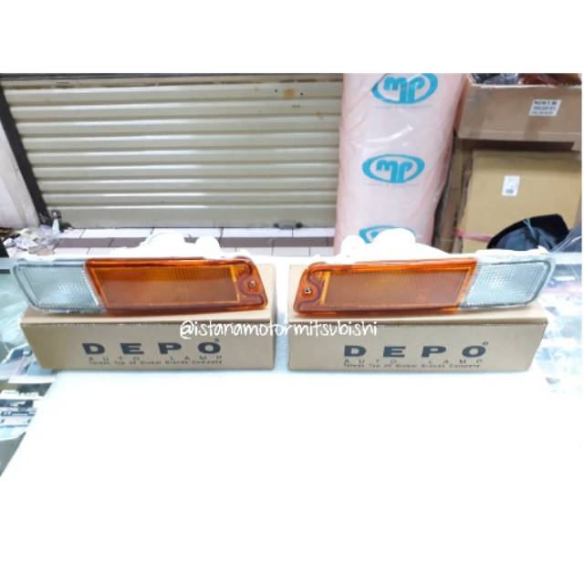 Lampu Sen Bumper Bemper Depan Mitsubishi L200 Strada Triton